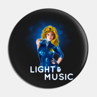 Dazzler. Light & Music Pin