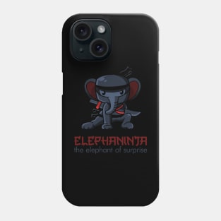 Elephaninja - The Elephant of Surprise Phone Case