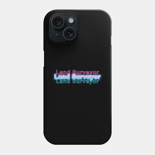 Land Surveyor Phone Case by Sanzida Design