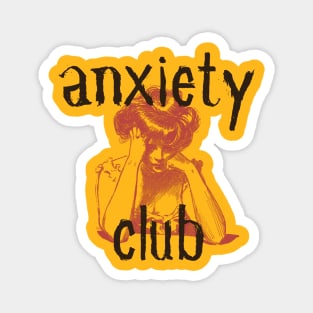 Anxiety Club Magnet