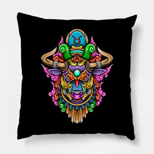 Zodiac TAURUS Pop Art Series Pillow