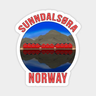 Sunndalsora Norway Scandinavian Magnet