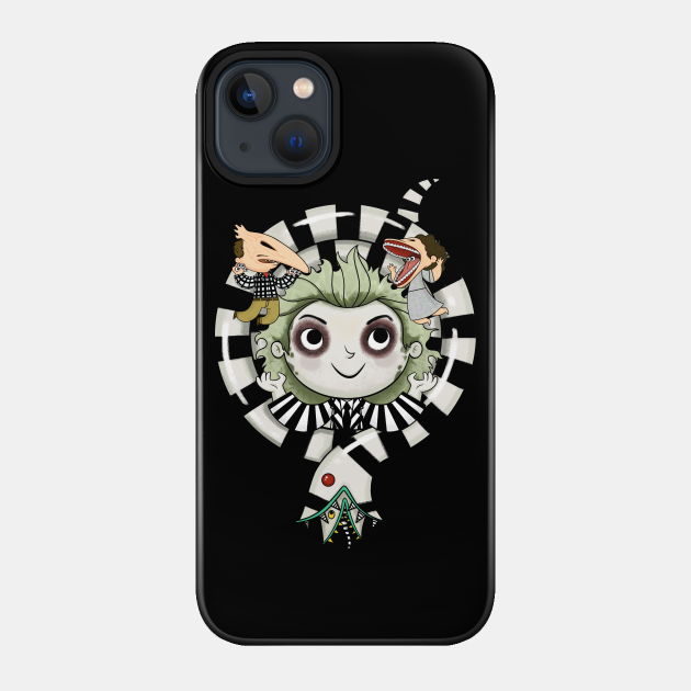 Never Trust the Living - Beetlejuice - Phone Case