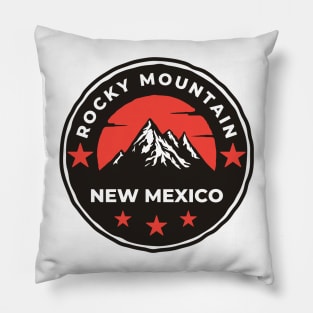 Rocky Mountain New Mexico - Travel Pillow