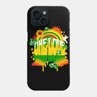 One Love Rasta Phone Case