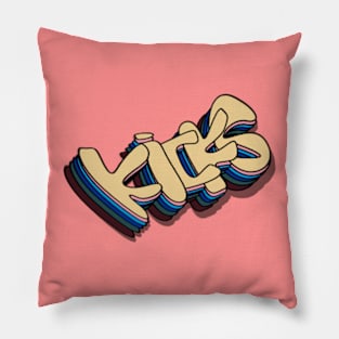 Kicks logo original Pillow