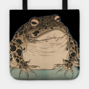 Japanese Frog: Asian American and Pacific Islander Heritage Month, United States on a Dark Background Tote