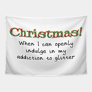 Christmas glitter Tapestry