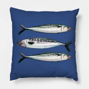 Mackerel Pattern - Fish Fans Pillow