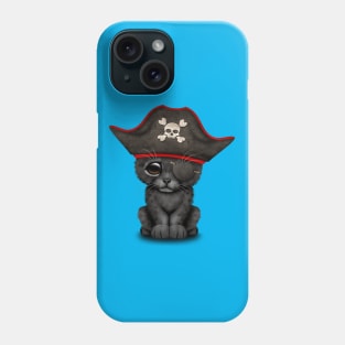 Cute Baby Black Panther Cub Pirate Phone Case