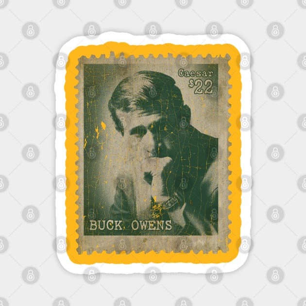 Buck Owens Magnet by Chillashop Artstudio