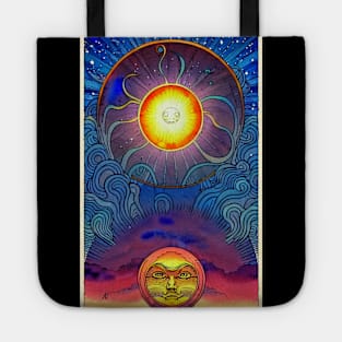 Sun With Face Tote