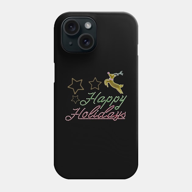 Happy holidays Phone Case by ZIID ETERNITY