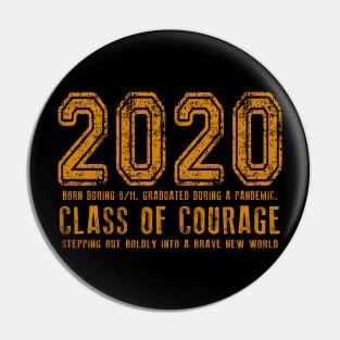 2020 Class of Courage - Orange Pin