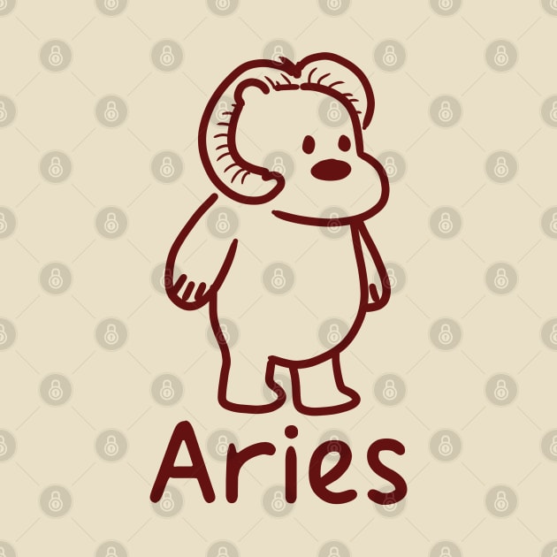 Aries Bear Cute 2 by Eyanosa