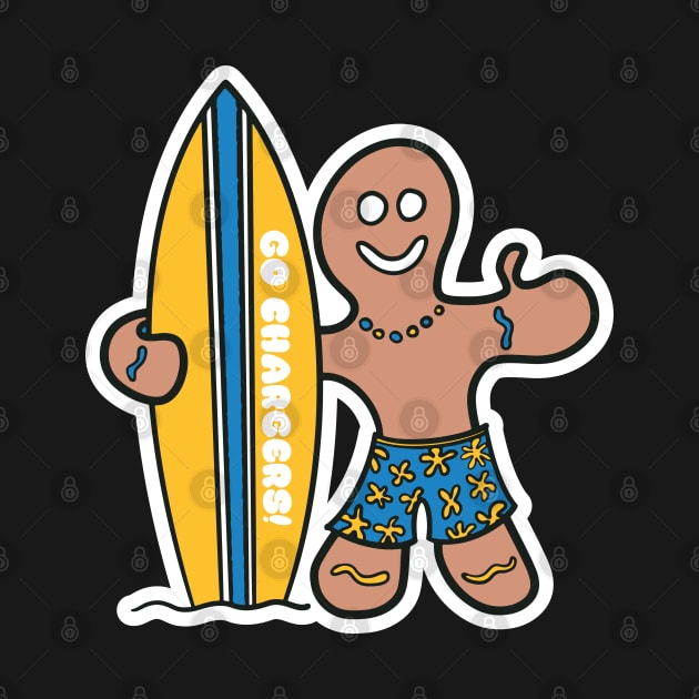 Surfs Up for the LA Chargers! by Rad Love