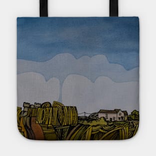 Cooling Castle Village Countryside Landscape Tote