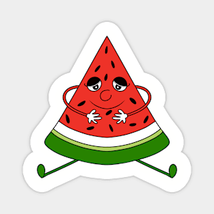 WATERMELON Slice Magnet