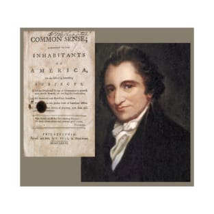 Founding Father Thomas Paine and Common Sense T-Shirt