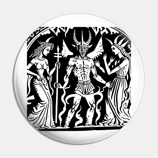 Medieval Daemon #5 Pin by n23tees