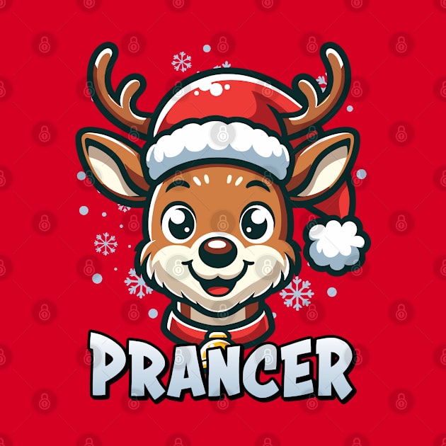 Santa’s Reindeer Prancer Xmas Group Costume by Graphic Duster