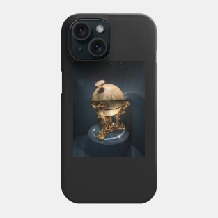 celestial moving globe Phone Case