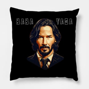 Keanu Reeves - Baba Yaga Pillow