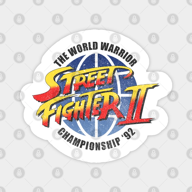 Street Fighter Champion Magnet by familiaritees