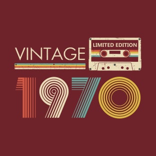Vintage 1970 Limited Edition Cassette T-Shirt