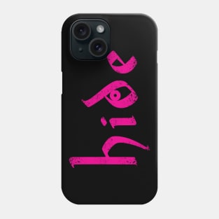 Hideto Matsumoto Anniversary -Pink Logo Phone Case