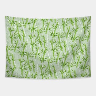 Green bamboos Tapestry