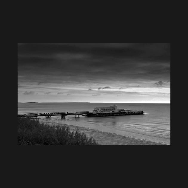 Bournemouth Pier And Beach Dorset England by AndyEvansPhotos