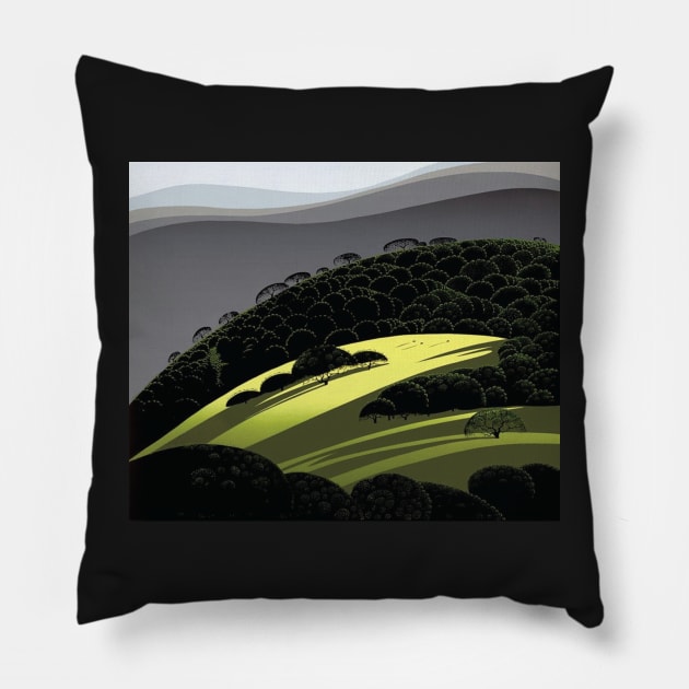 eyvind earle Pillow by QualityArtFirst