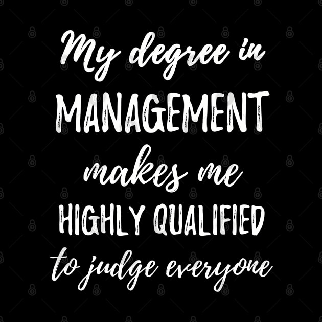 Management degree by IndigoPine