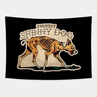 Skinny dog Tapestry