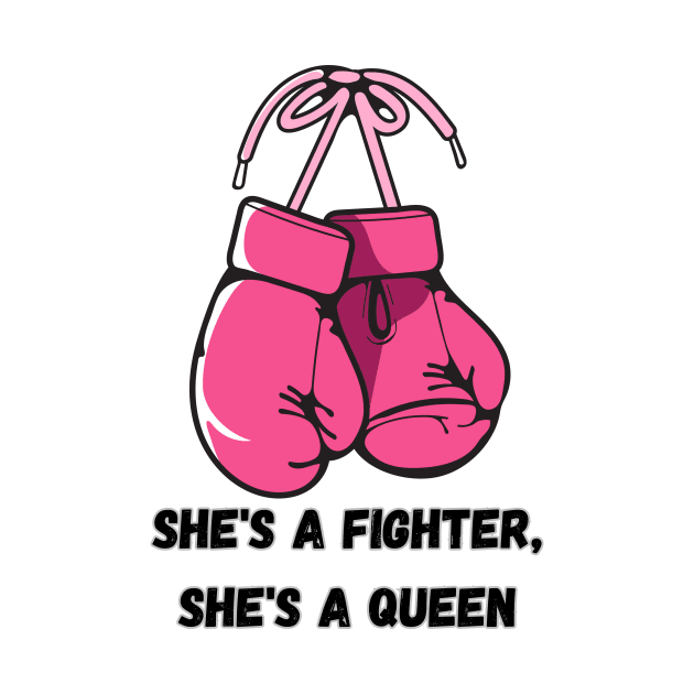 She's a fighter, she's a queen light by CoffeeBeforeBoxing