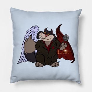 Luci-fur Morningstar - Dual Nature Pillow