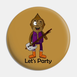 Let's Party - Bard Pin