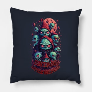 Satans Little Helpers Pillow