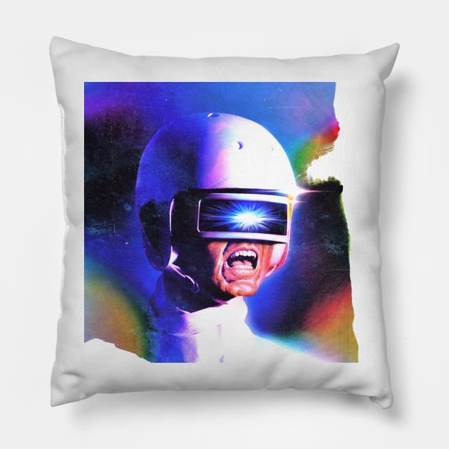 Cyclops Pillow by Space Cadet Art