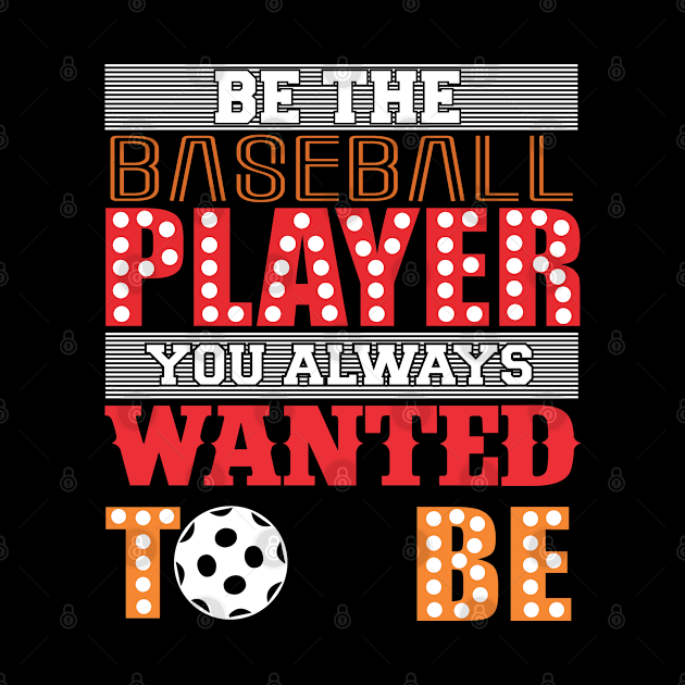 be the baseball player art design by affane