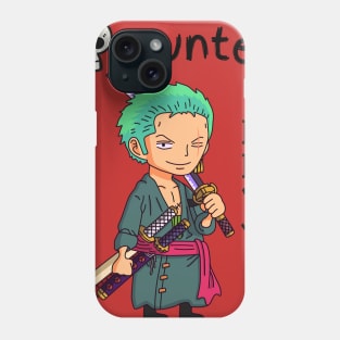 Roronoa Zoro, Pirate Hunter Phone Case