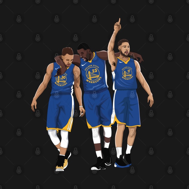 Steph Curry x Klay Thompson x Draymond Green by xavierjfong