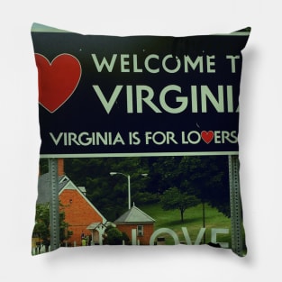 Virginia is for lovers picture from Reston in Virginia photography Welcome to VA Pillow