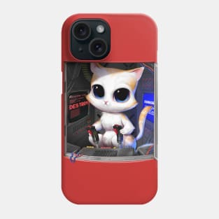 Cat Piloted Cyborg Phone Case