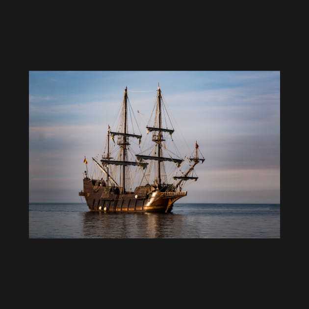 El Galeon Andalucia Tall Ship by dalekincaid