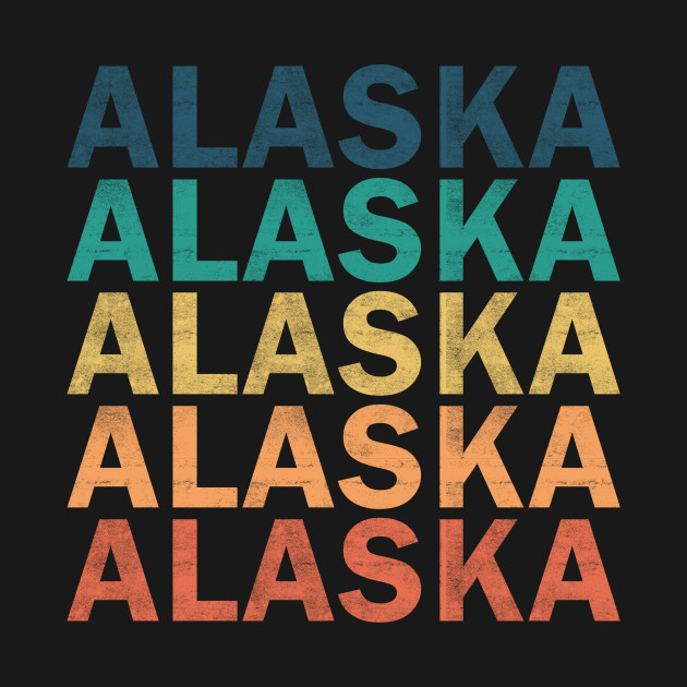 Disover Alaska Name T Shirt - Alaska Vintage Retro Name Gift Item Tee - Alaska - T-Shirt