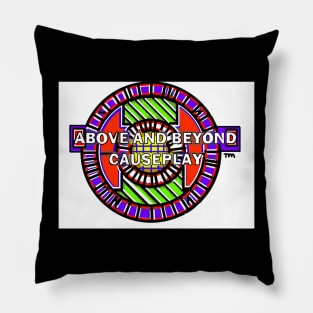 Dead of Night Studios Above and Beyond Causeplay Logo Pillow