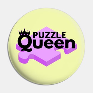 Purple Puzzle Queen Pin