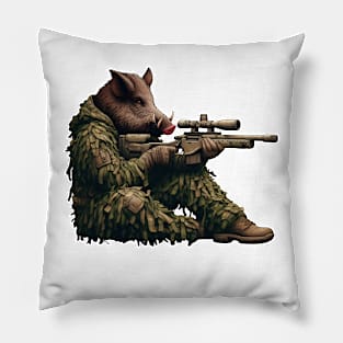 Sniper Wild Boar Pillow